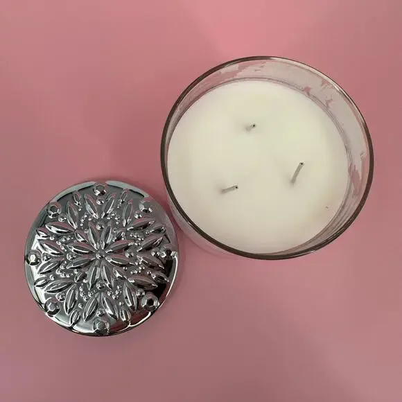 Champagne Toast Candle Bath and Body Works 3 Wick Jar 14.5 oz 411g - Picture 2 of 3